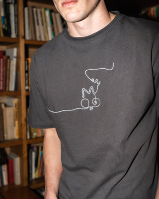 MESS TEE - GRAFIT