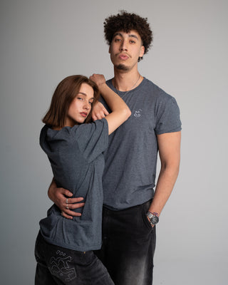 SIMPL TEE - SZÜRKE