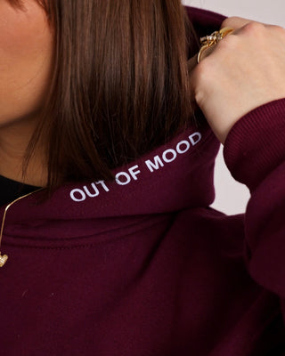 SIDE LOGO HOODIE WINE