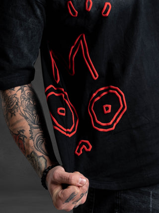 Side Logo Tee - Piros