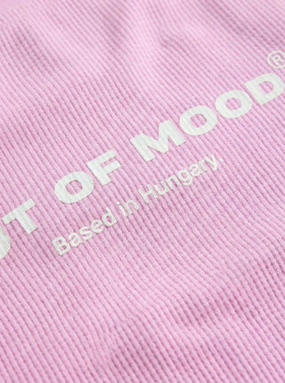 WAFFLE TOP - PINK