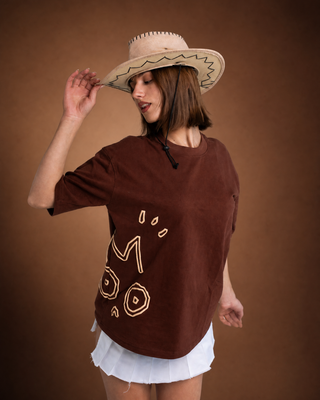 SIDE LOGO TEE - BARNA