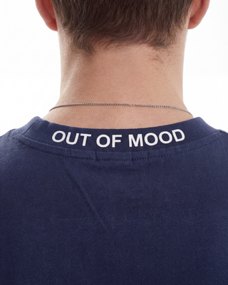 SIDE LOGO TEE - SÖTÉTKÉK