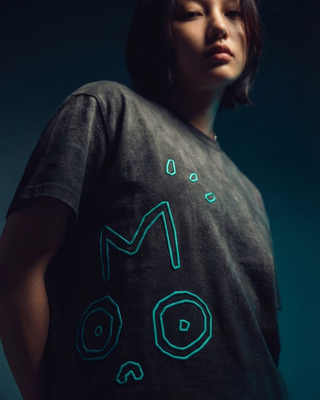 SIDE LOGO TEE - TIFFANY